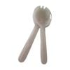 2pc SS Collective Alabaster Resin Salad Servers Utensil Set 31x12cm