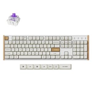 Keychron K10 HE Magnetic Full Size Keyboard (White) (Gateron Nebula Switch) [Special Ed]
