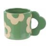 Emporium Posey 400ml Flower Mug - Green