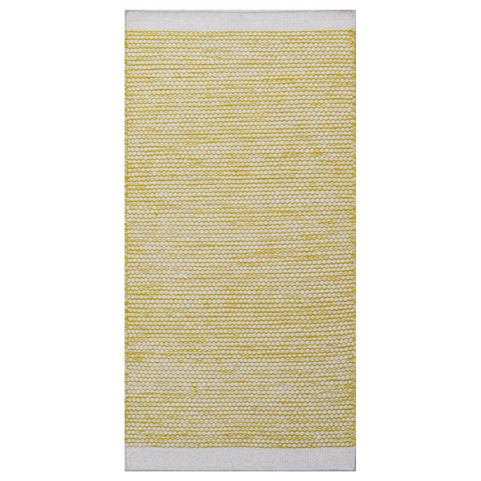 Handwoven Boondi Wool Rug-Ivory/Honey-80x150cm