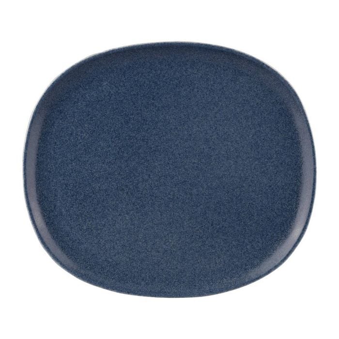 Sango Ora Forio Oval Couple Plates 335x295mm 4 Pack Dinnerware Tableware