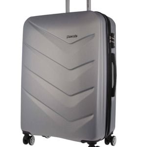Pierre Cardin Medium Suitcase Hard-shell Luggage Bag 111.3l/70cm Silver