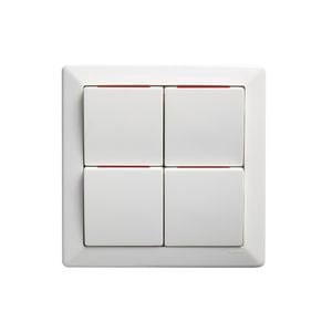 COMO 4 Gang Switch Vertical