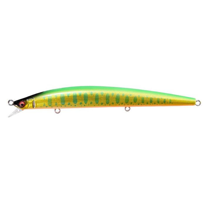 Megabass Great Hunting GH120 Floating Hard Body Fishing Lure LZ Lime Back Gold OB