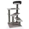 Costway 93cm Cat Tree Kitten Tower 5-level Cat Stairs 3 Platforms