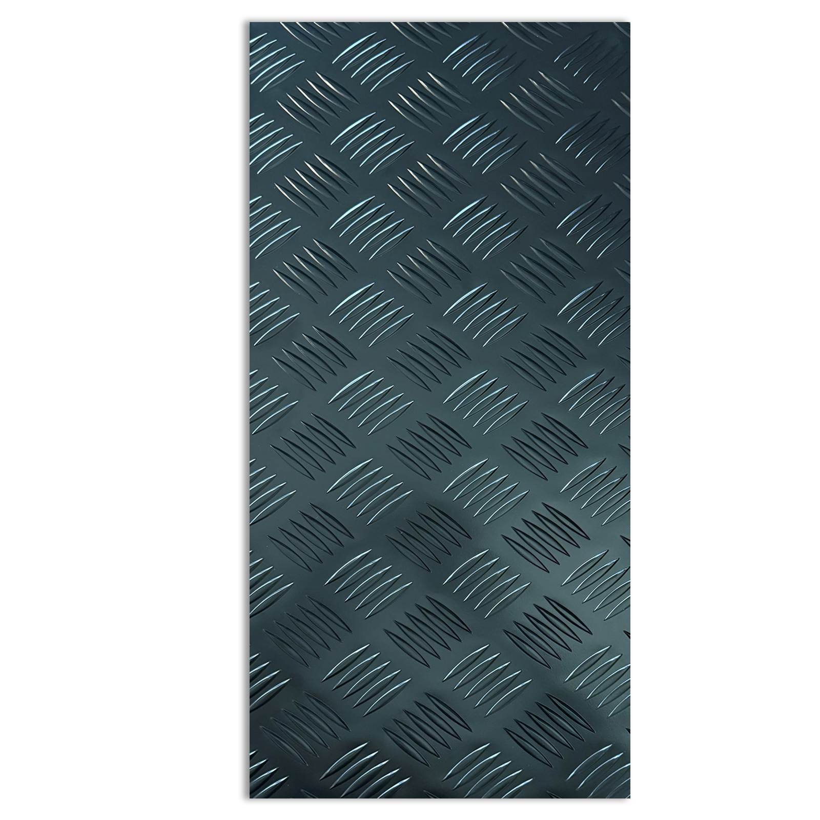 Metal Mate 300 x 600 x 2mm Black Aluminium Tread Plate
