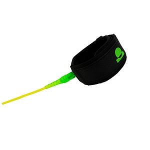 Summer vibes 5ft Surfboard Leash Leg Rope - Green Fluro