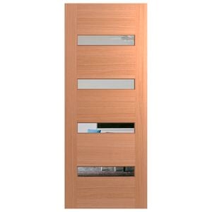 Hume 2040 x 870 x 40mm External Door Joinery Clear Glass XS11 - 870mm