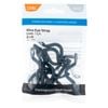 Taskmaster 5mm Black 316 Stainless Steel Wire Eye Strap - 12 Pack