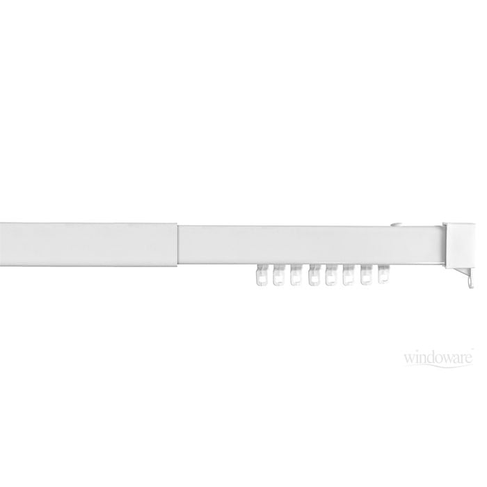 Windoware 120-200cm Size 2 White Square Hand Drawn Extendable Track