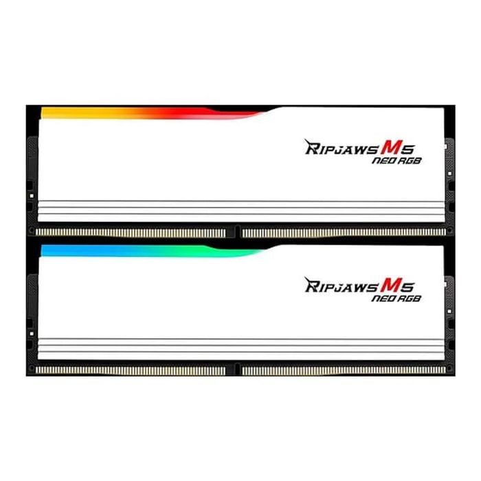 G.Skill Ripjaws M5 Neo 32GB (2x16)DDR5-6000 Memory - White [F5-6000J3636F16GX2-RM5NRW]