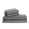 2000TC Ultra Soft Queen Fitted Sheet Set - Gray