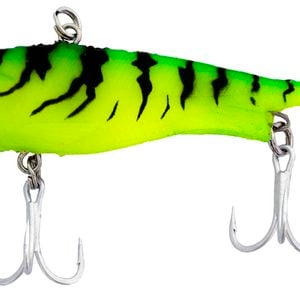 110mm Zerek Fish Trap Soft Vibe Lure - Col BF - Blended Frog - Sinking Crankbait Fishing Lure