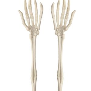 Skeleton Hands Halloween Food Servers