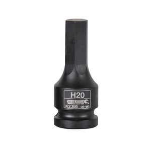 Kincrome 20 x 78mm 1/2" Drive Hex Impact Socket