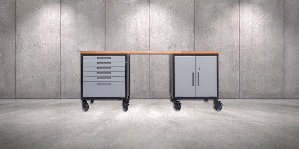 Rapid Storage cabinet combination.