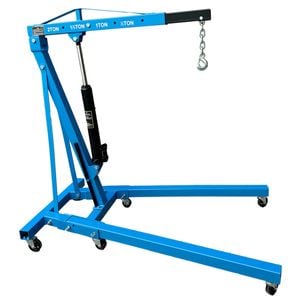Taurus Legend 2000kg Foldable Engine Crane Blue