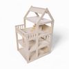 Doll House - Wooden With 3 Levels