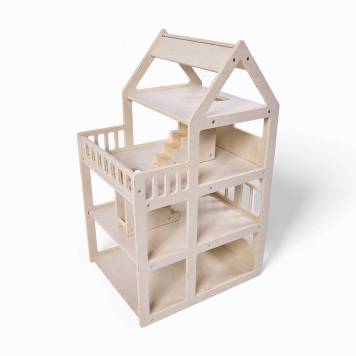 Doll House - Wooden With 3 Levels