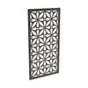 ProtectorAl 300 - 940 x 941 - 1840mm Black Morrocco Framed Composite Decorative Panel