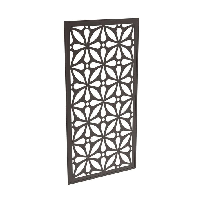 ProtectorAl 300 - 940 x 941 - 1840mm Black Morrocco Framed Composite Decorative Panel