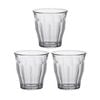 3x 4pc Duralex Picardie 90ml Glass Tumbler Set - Clear