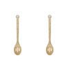 2pk Kitchenaid Birchwood Slotted Spoon Natural Finish Wooden Kitchen Utensil
