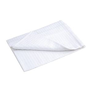 Vogue Cloths White Honeycomb Weave 10 Pack Cleaning Kitchen Supplies