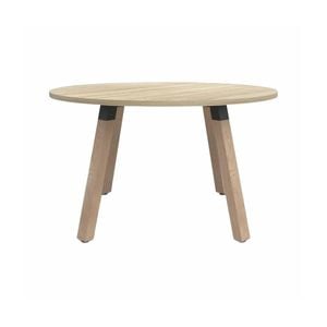 Olg Plantation Boardroom Table Solid Oak Frame New Oak Smooth Top L2400mm X W750mm