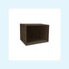 Kaboodle 460x500-600mm Walnut Customisable Microwave Open Shelf