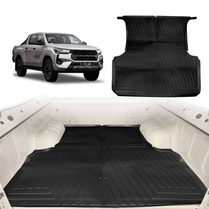 Tub Liner For Toyota Hilux Dual Cab 2016-2025 J-deck All Weather Heavy Duty Cargo Trunk Mat Luggage Tray