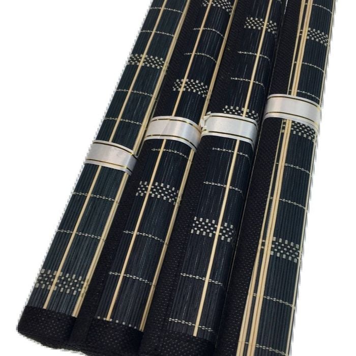 Set of 4 BAMBOO PLACEMATS Dinner Table Decor Party Natural Party 45x30cm BULK