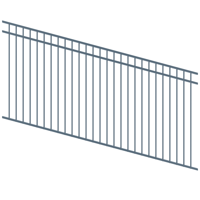 ProtectorAl 1201 - 2400 x 1200mm Deep Ocean Raked Up to 15º DTR All Up Pool Fence Panel