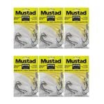 6x Mustad Penetrator Snapper 2 Hook Rig X 3 Chemically Sharpened Rigs Size 8/0