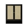 Lauft 2-door Multi-layer Shoe Storage Cabinet Shoe Rack Organiser Shelf