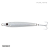 Samaki Torpedo V2 10g Metal Fishing Jig Pearl White