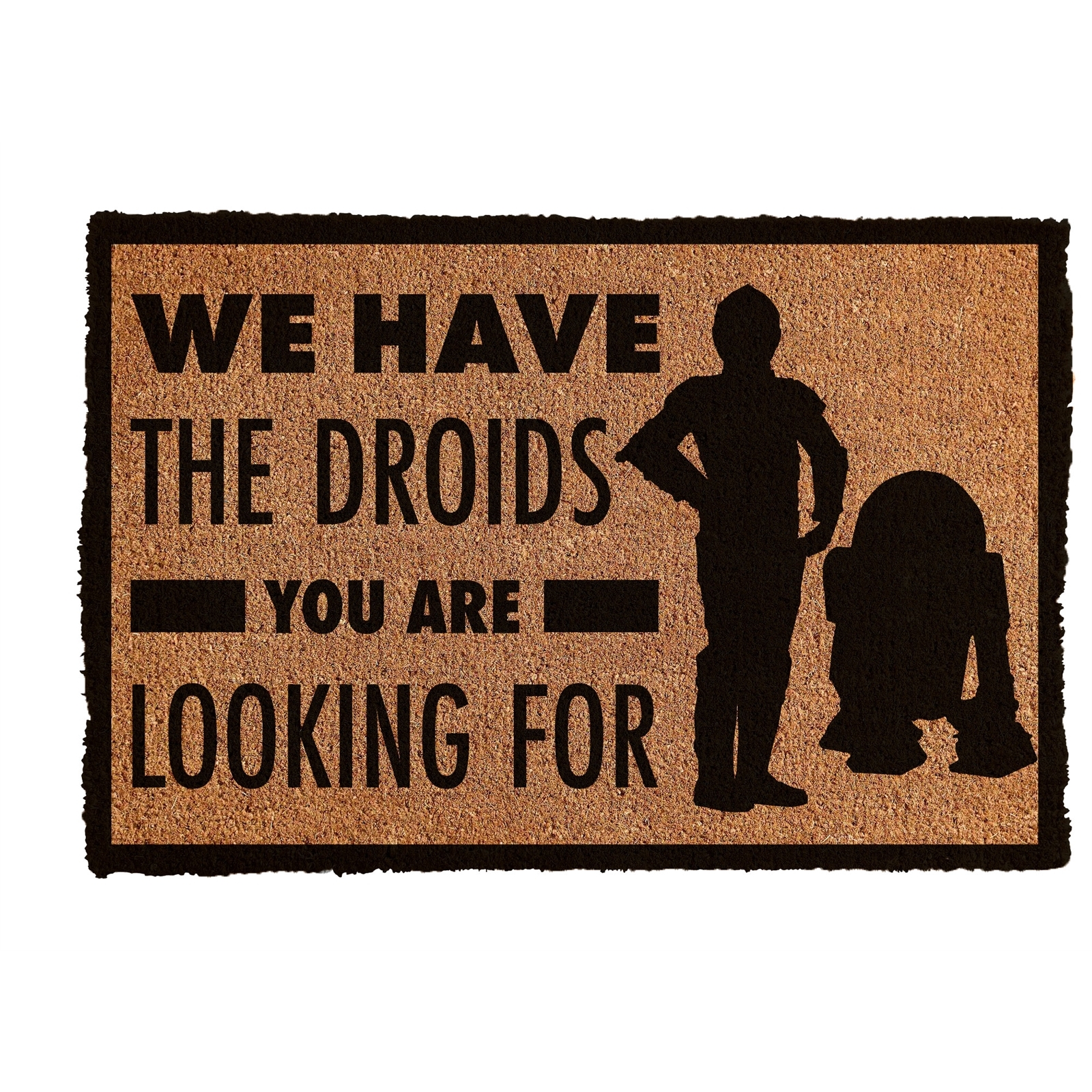 Star Wars 60 x 40cm 'We Have the Droids' Outdoor Coir Mat product image