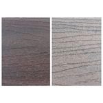 137 x 23mm 5.4m Decking Blackbean Composite Embossed