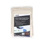 Haydn 3.7 x 2.7m Heavy Duty Canvas Drop Cover And 1.2 x 2.4m Hall Runner Set