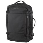 Pierre Cardin Mens Travel & Business Backpack with Builtin USB Port  Black