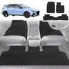 6D Diamond Car Floor Mats for Hyundai i30 N 2021-Current Hatch Fastback-Full Set-Black-Outback GT