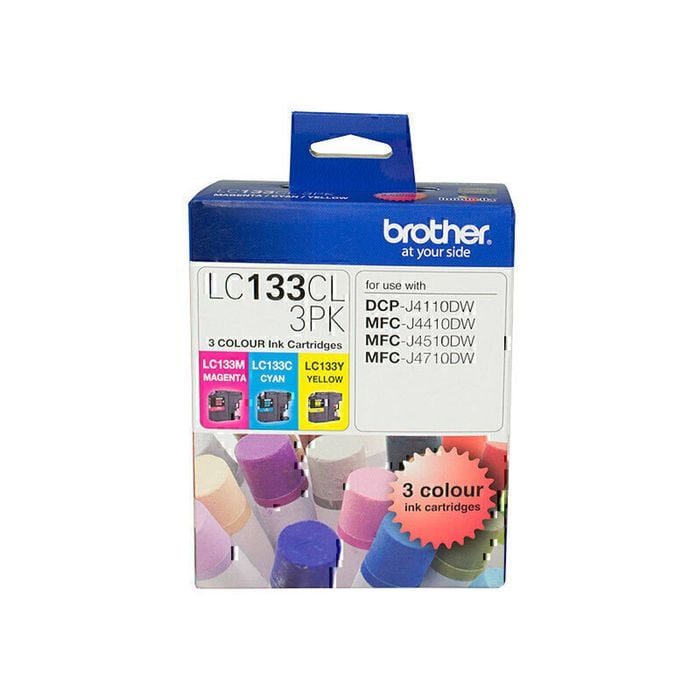 Brother Lc133 Cmy Colour Pack