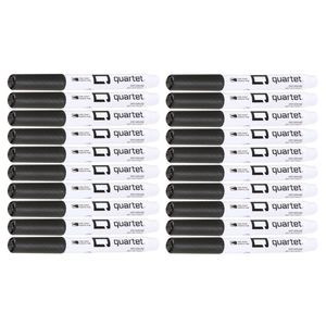20x Quartet Flex Dryguard Ink Writing Marker Non-toxic W/ Bullet Tip Black