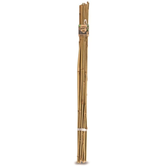 Brunnings 9 x 9 x 2400mm Bamboo Garden Stakes - 10 Pack