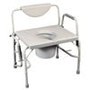 Safety and Mobility Bariatric Drop Arm Commode/Over Toilet Aid