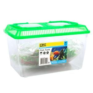 Pet Zone 7.5L Clear Plastic Fish Tank