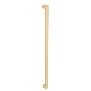 Zanda 1800mm Satin Brass Back To Back Polo Pull Handle