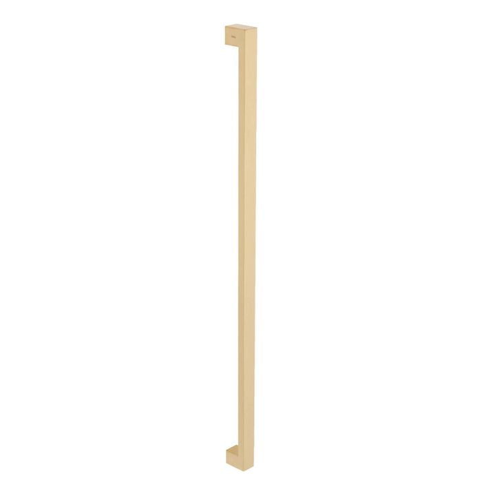 Zanda 1800mm Satin Brass Back To Back Polo Pull Handle