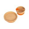 Tiny Dining Children's Bamboo Suction Round Dinner Set
