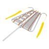 Costway 29notes Glockenspiel Percussion Kit Aluminum Marching Xylophone